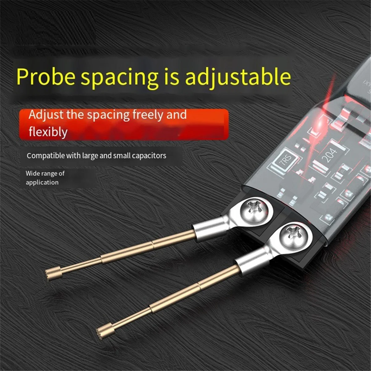 ABLG New Capacitor Discharge Pen Fast Discharge 1200UF Capacitor Discharge Tools with LED Indicator Light Electronic Repair