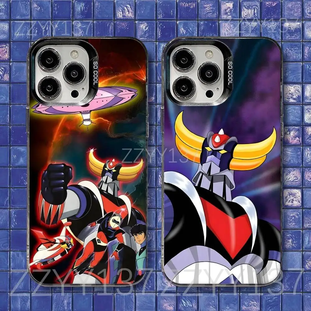 

UFO R-Robot G-Goldorak Phone Case For iPhone 16,15,14,13,12,11,8,7,Pro,Max,Plus,Mini,XS,SE Shockproof Matte Cover