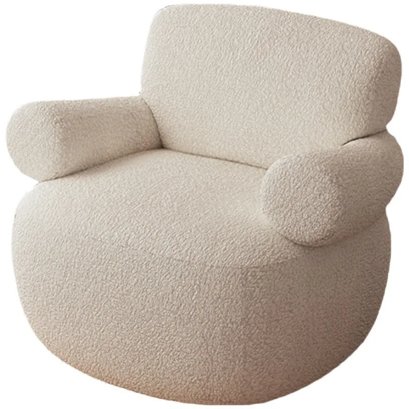 Single sofa cream style leisure Internet celebrity creative lounge area single chair
