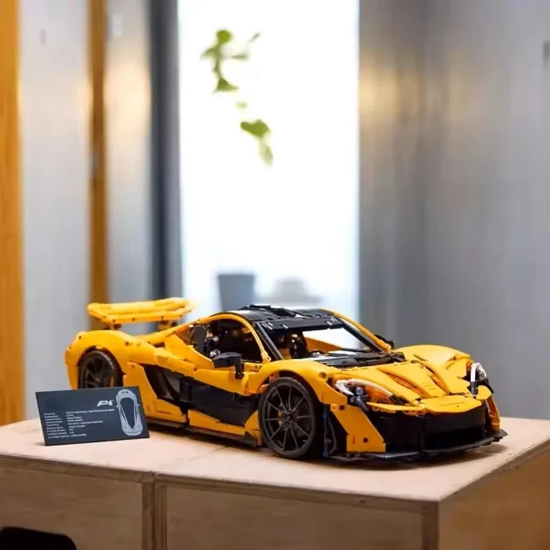 3893PCS Nieuwe Technische P1 42172 1:8 Super Racewagen Model Bouwstenen Montage Set Bricks Speelgoed Voor Kinderen Verjaardagscadeautjes