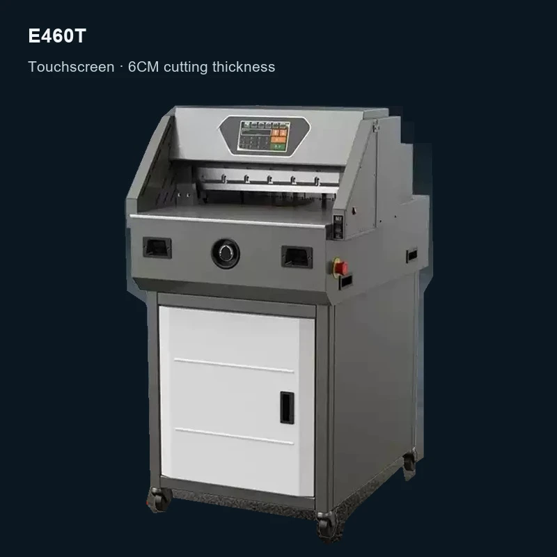 Programmable Electric Paper Cutter A3 Document Guillotine cutting machine 6CM Thickness Touch Screen Automatic Trimmer Machine
