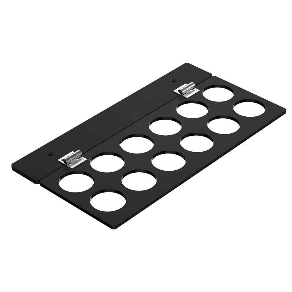 Optimize Your Kitchen Space, Acrylic Under Cabinet Coffee Pod Organizer, Holds 12 Capsules, Efficient and Practical Design