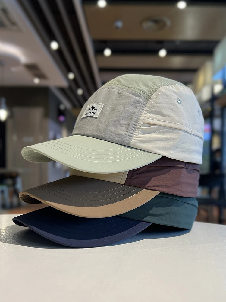 

Baseball cap men's and women's outdoor quick-drying sun hat summer thin breathable cap