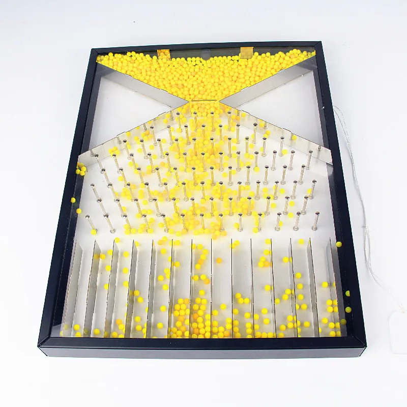 Dalton Plate Galton Plate Random Phenomenon Model Physics Experiment Kit Gas Molecular Movement Velocity Distribution Statistiken