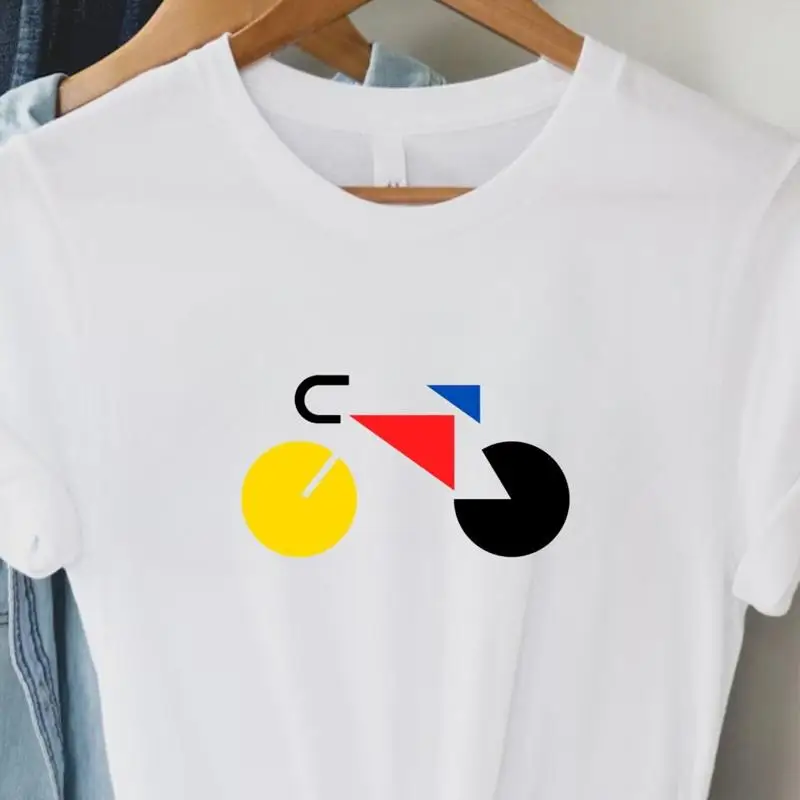 

Bicycle T Shirt Cycling For Cyclist Bike Art Print