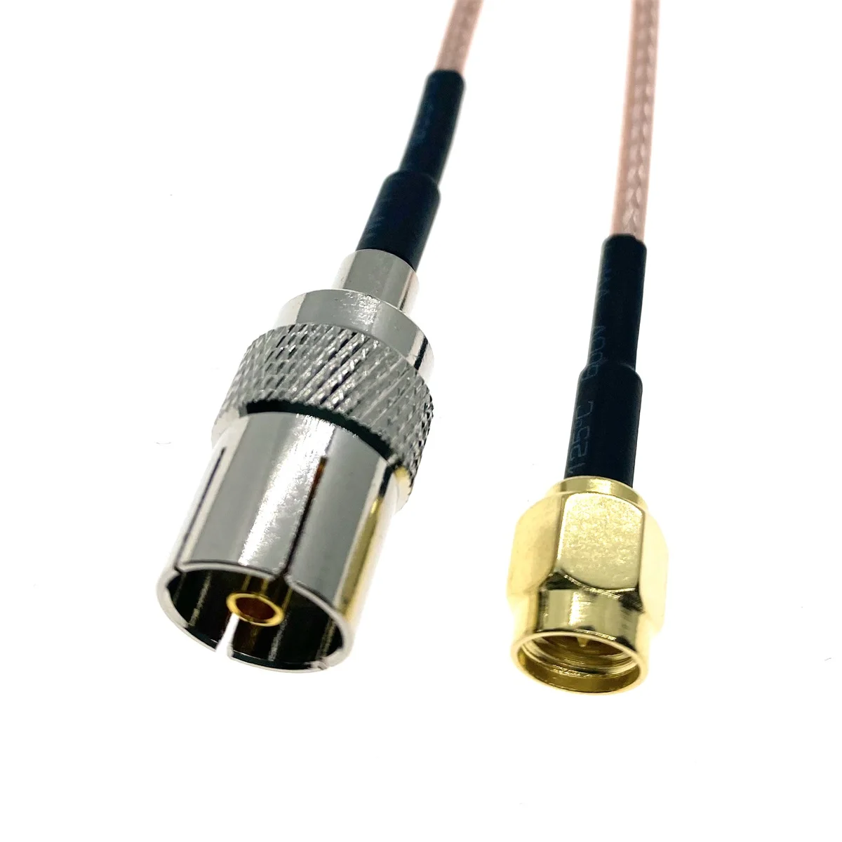 RG316 SMA Male to PAL DVB-T TV IEC Male Connector 50Ohm Low Loss Jumper Coax RF Cable