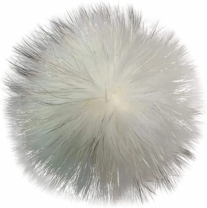 Big Size DIY Real Fox Fur Pompoms Raccoon Fur Pom Poms Balls Natural Fur Pompon For Hats Bags Shoes Scarves Accessories, image 18