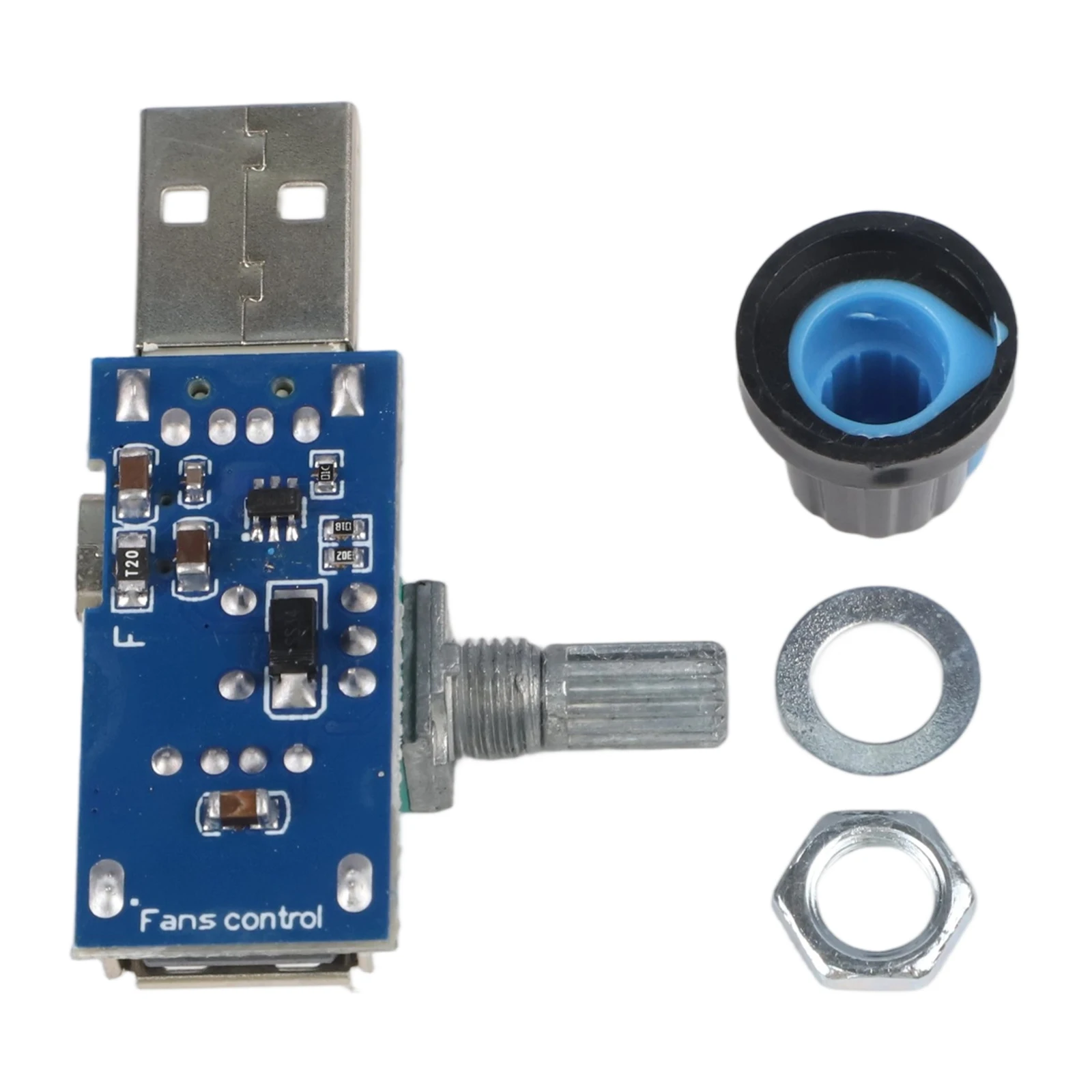 Adjustable Fan Control USB Fan Regulator Air Volume Adjuster DC Voltage Controller Electric Motor Driver Adjustable