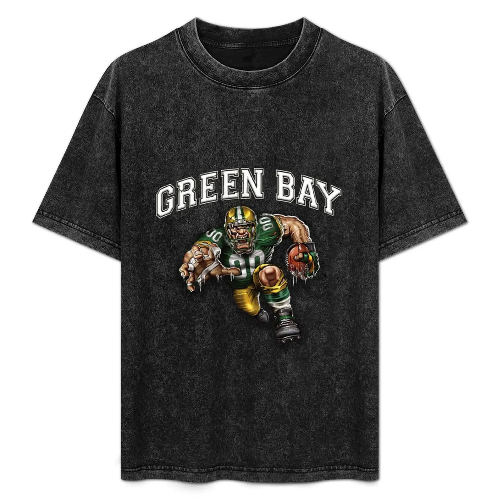 

Green Bay Football T-Shirt Comfortable Basic Crew Neck Tee