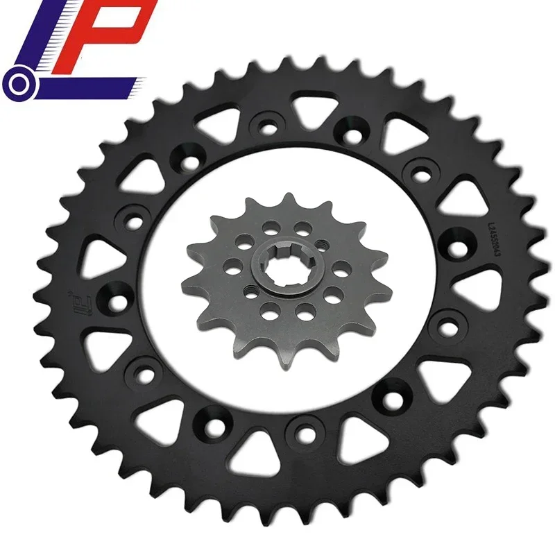 

LOPOR 520 CNC 14T 43T Front Rear Motorcycle Sprocket For Honda VT250 Xelvis MC25 VT 250 MC 25