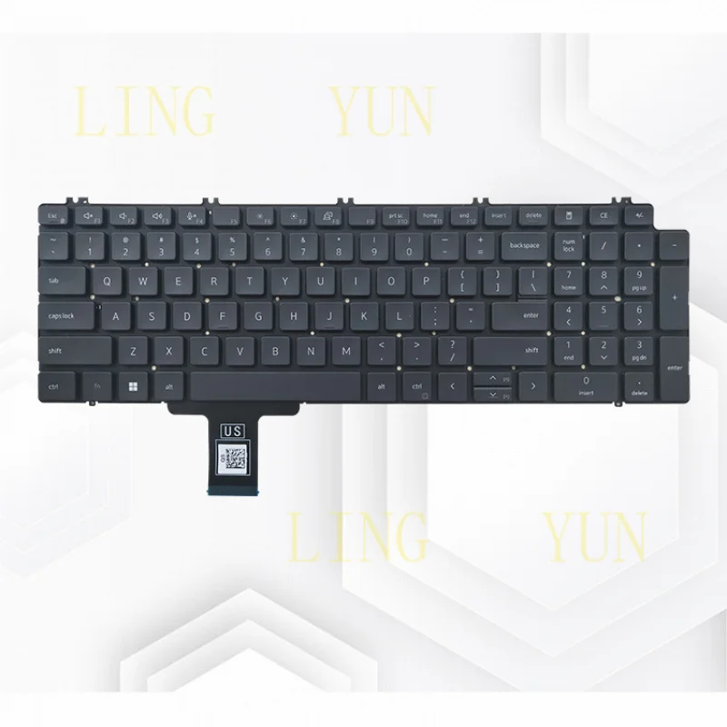 

z Suitable for Dell Precision 7550 7750 7760 7560 laptop keyboard