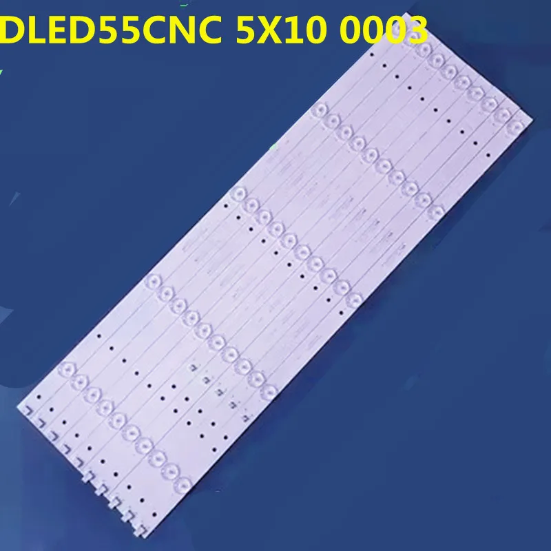 شريط إضاءة ليد لـ 55CE1810D2 و 55S3700 و 55UG2500 و CNC و J55U916 و RTU5540 و A1701 و RTU5540 و A1702 و 10