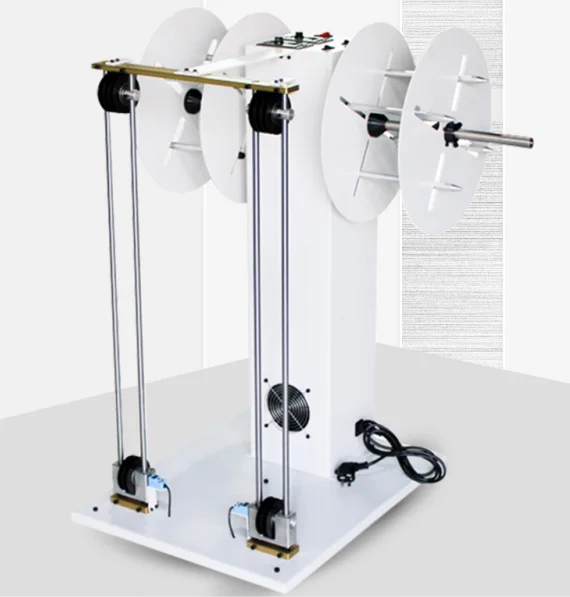 Wire Laying Machine Automatic Wire Feeder Machine Single Axis Cable Spool Pay off Dual Axis Cable Spool Feeding Machine