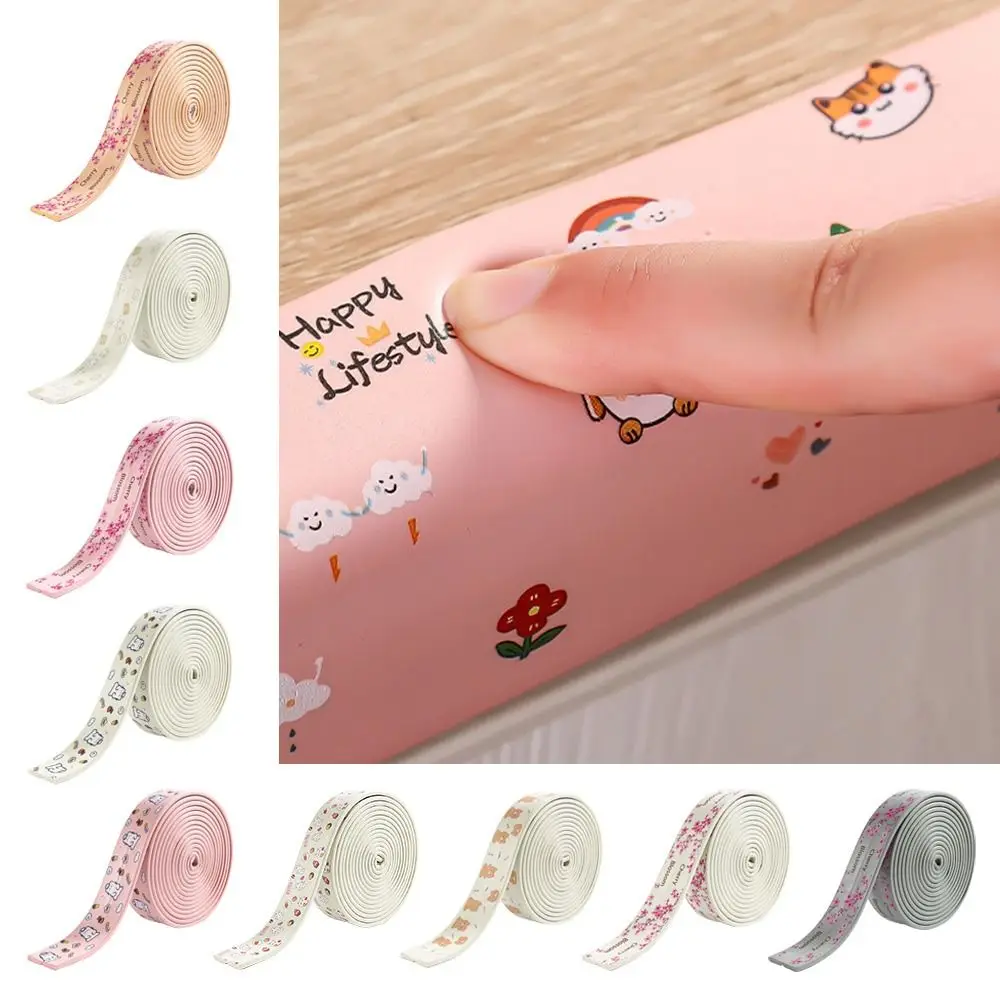 

2m Desk Edge Guard Strip Cartoon Soft Wall Corner Protector Thickened Waterproof Table Anti Collision Cushion for Baby Safety