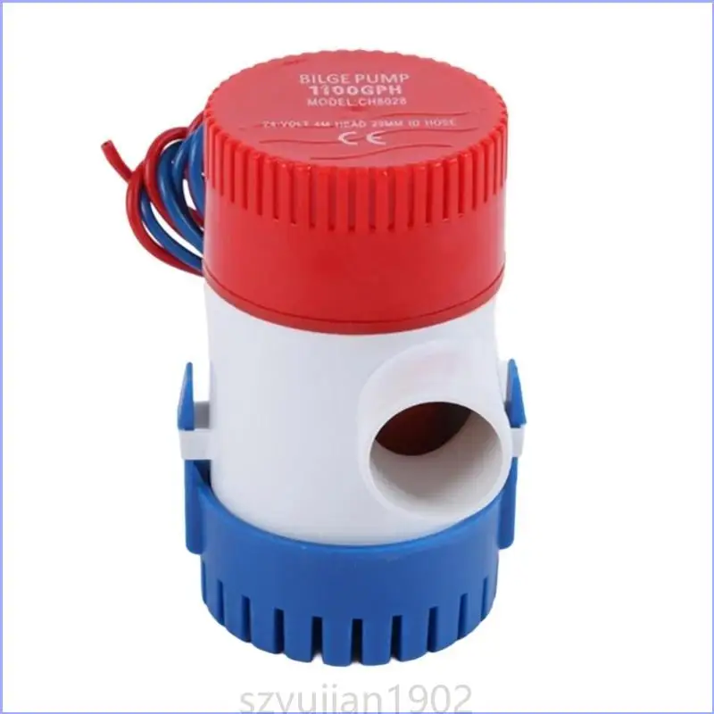 

124B 750GPH 1100GPH PUNTSIBLE CLIGLE PUMP, подходящее для лодок и яхт с низкой работой и высоким двигателем производительности