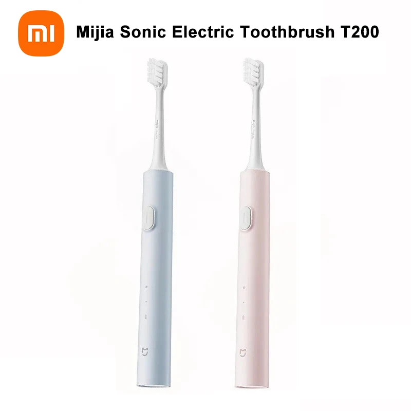 

Ультразвуковая электрическая зубная щетка Xiaomi Mijia T200, портативная Водонепроницаемая перезаряжаемая ультразвуковая щетка для отбеливания зубов, IPX7