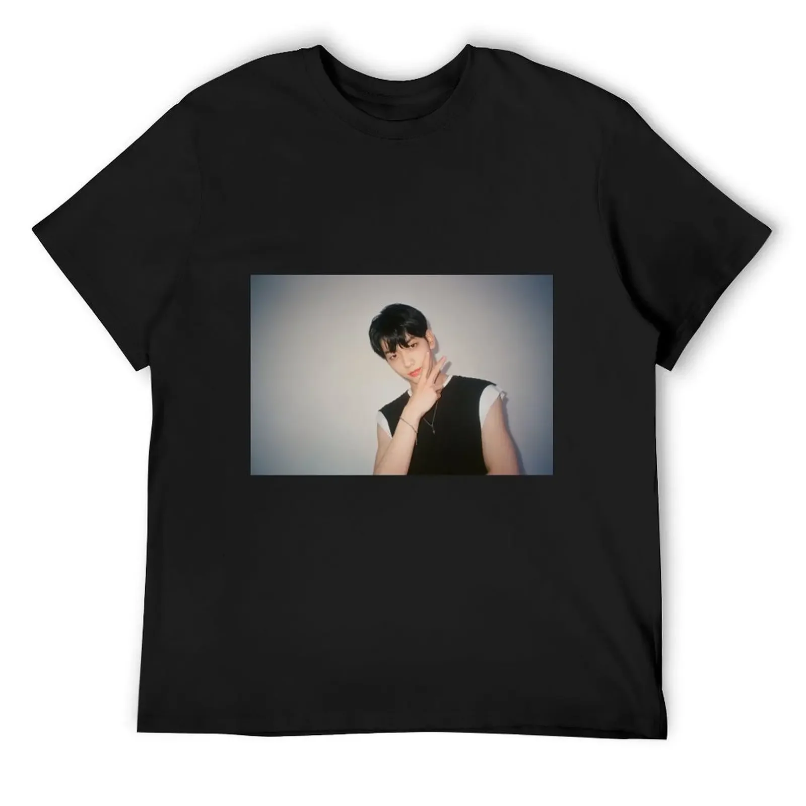 TXT Soobin T-Shirt cotton graphic tees anime clothes summer tops shirts graphic tees mens graphic t-shirts anime