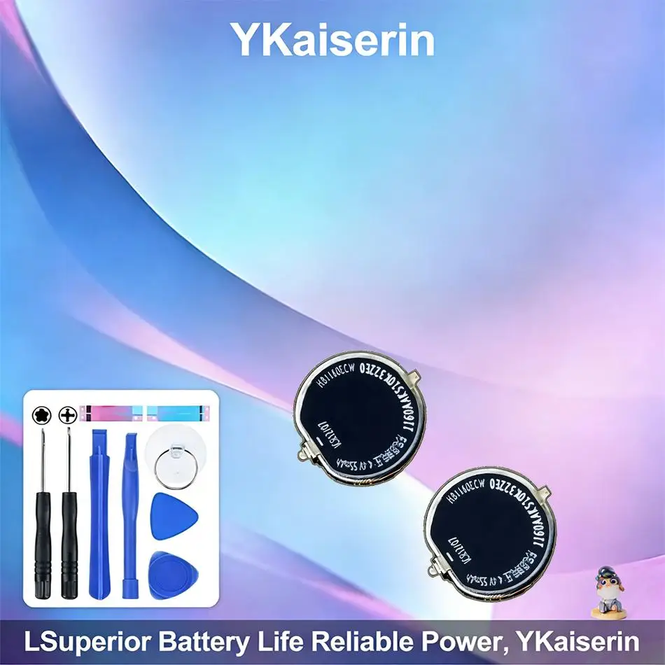 

Для наушников Huawei Freebuds Pro/Freebuds Pro 2 (Pro2) Bluetooth, 2 шт., HB1160ECW, прочные, долговечные, с длительным сроком службы батареи