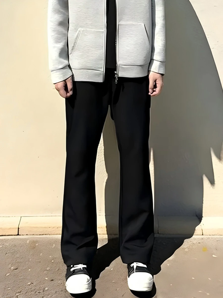 

Cleanfit Bla Men's Jeans Knife Slimming Stretchy Straight Leg Casual Trousers mid Waist Long Pants Youth Faion