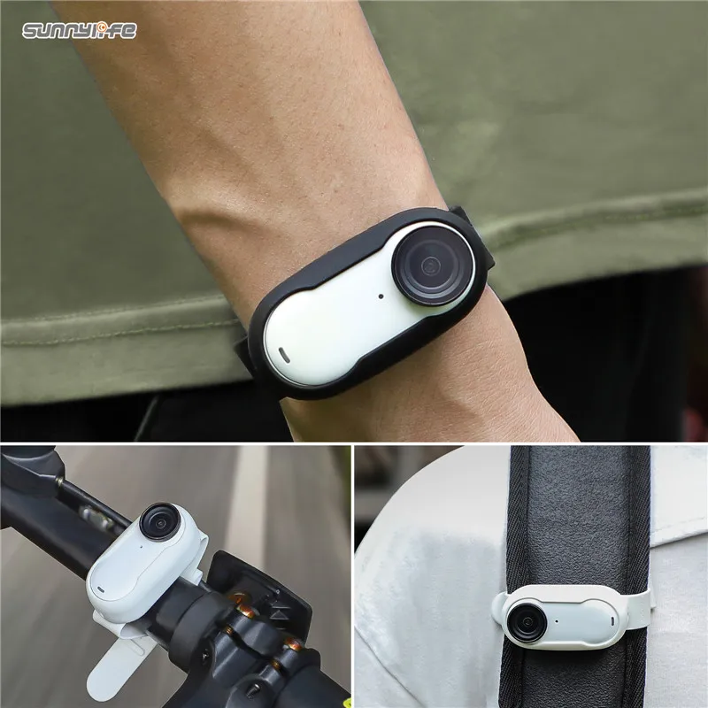 Multifunctional Hand Strap For Insta360 GO 3 Camera Expansion Silicone Sleeve Wristband Bike Strap for Insta360 GO 3 Accessories