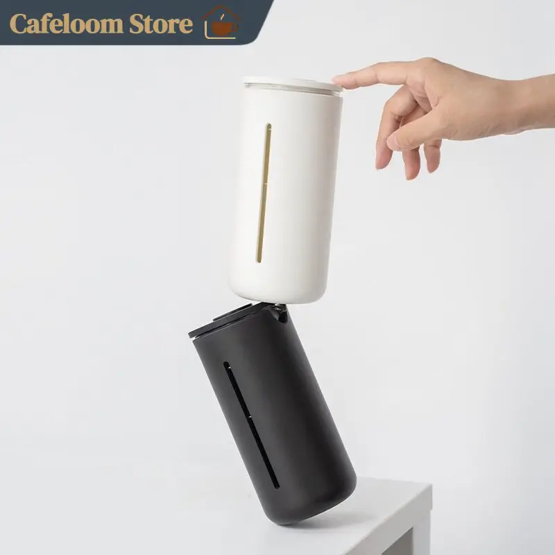 Timemore ミニ U フレンチプレス 450ml 耐熱ガラス ポータブル ホームコーヒーメーカー ハンドブリューフィルター コーヒーツール 家庭用醸造器具