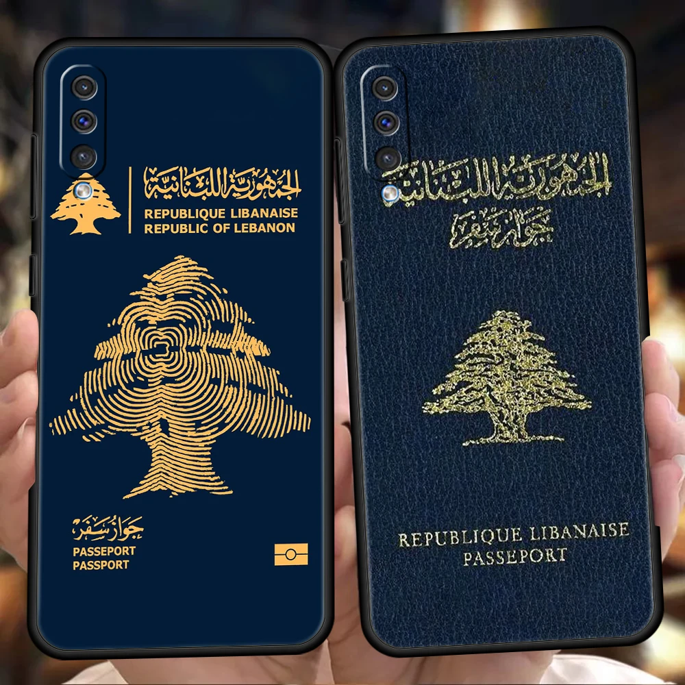 Phone Cases Lebanon - Lübnan Pasaportu Desenli Samsung Galaxy A57