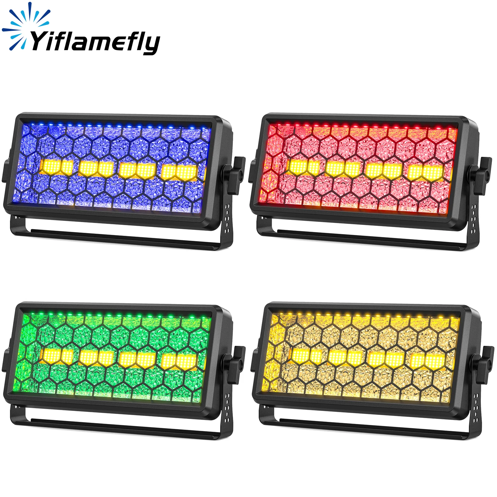 

Yiflamefly 150 Вт ретро сценический светильник RGB COB светодиодные настенные светильники монохромные/смешанные цвета DMX стробоскопы для DJ свадебной вечеринки