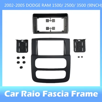 Car Radio Frame Fascia For 2002-2005 DODGE RAM 1500/ 2500/ 3500 DVD Player Dash Mount Panel Kit Adapter Canbus Box Decoder