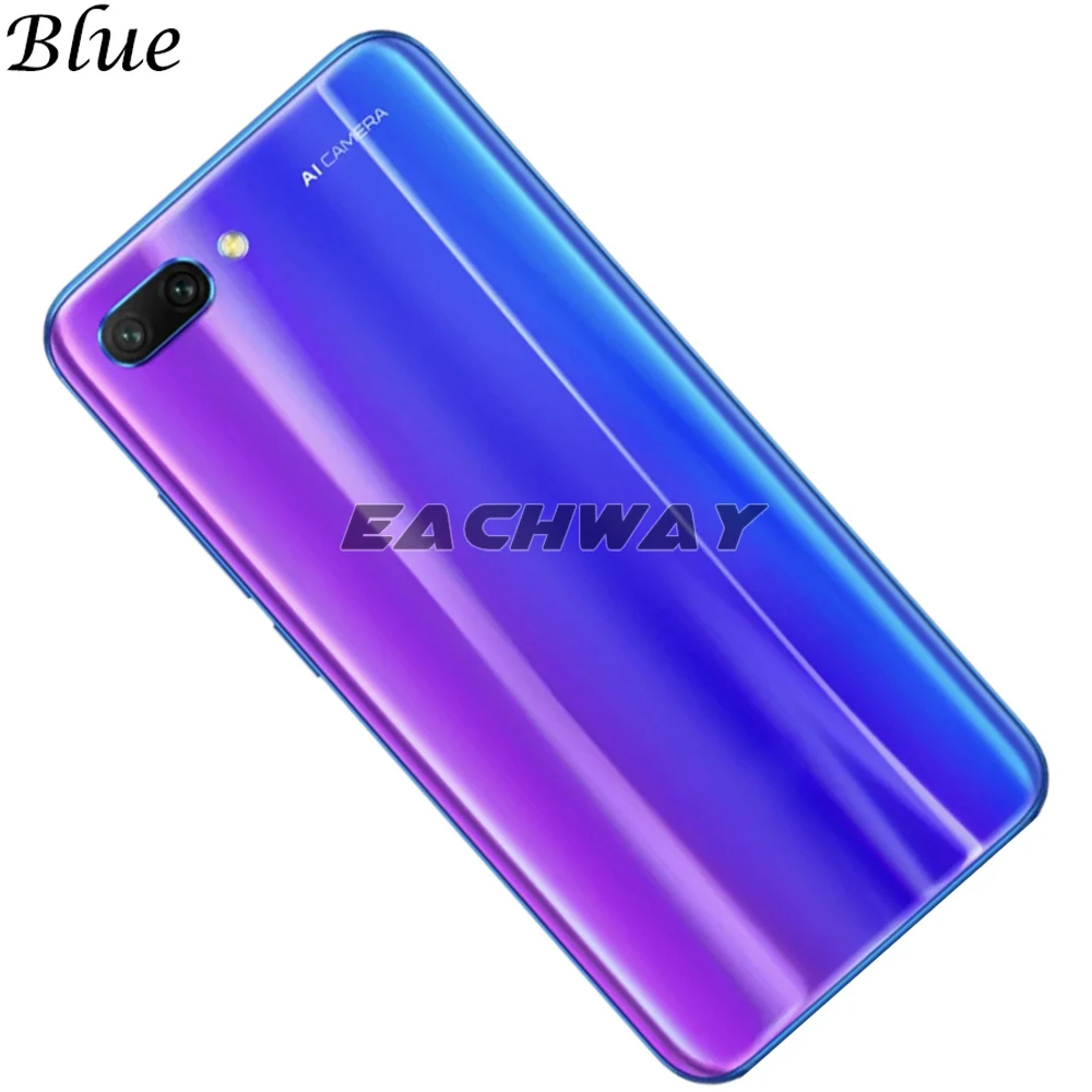 For Huawei Honor 10 Back Glass Battery Cover Rear Door Housing Case For Honor 10 Lite Note 10 Battery Cover Rear Glass Panel