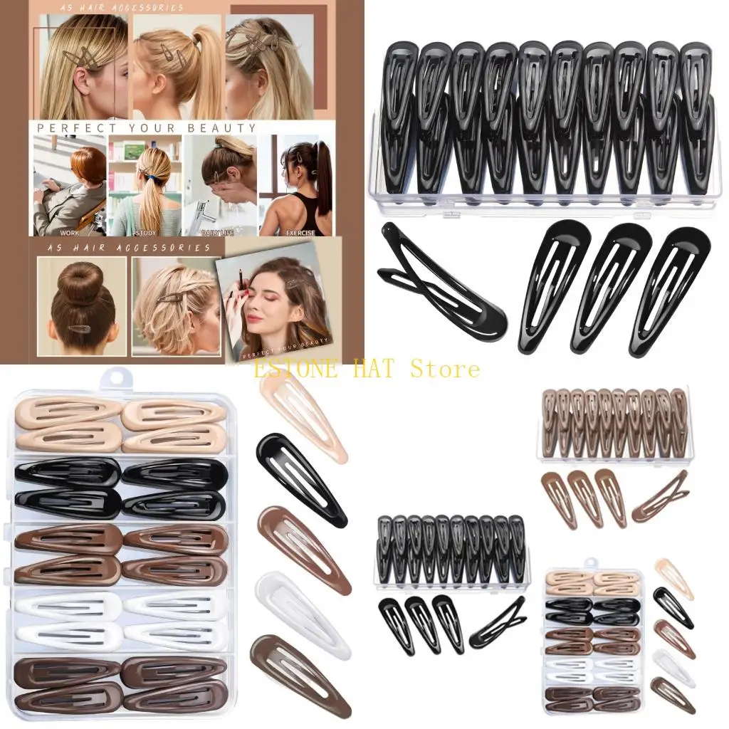 

Детские аксессуары для волос 49MF, заколка для волос в форме капли воды, надежно удерживает заколки