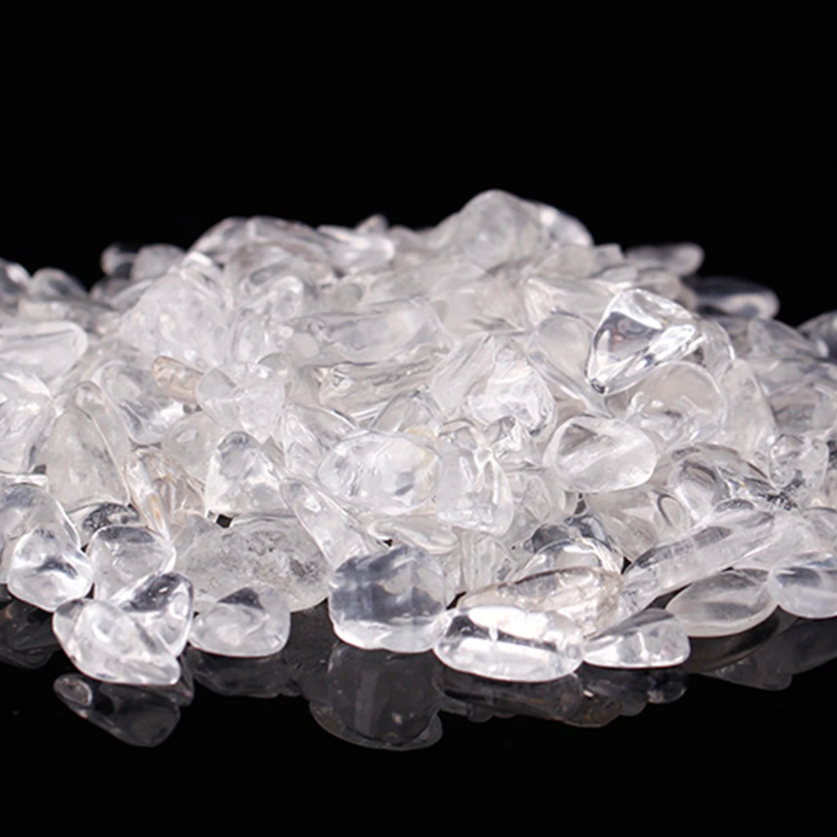 

400G Natural Crystal Gravel White Polished Non-Toxic Aquarium Fish Tank Decor For Garden Flower Pot Vase Terrarium Reiki Stone