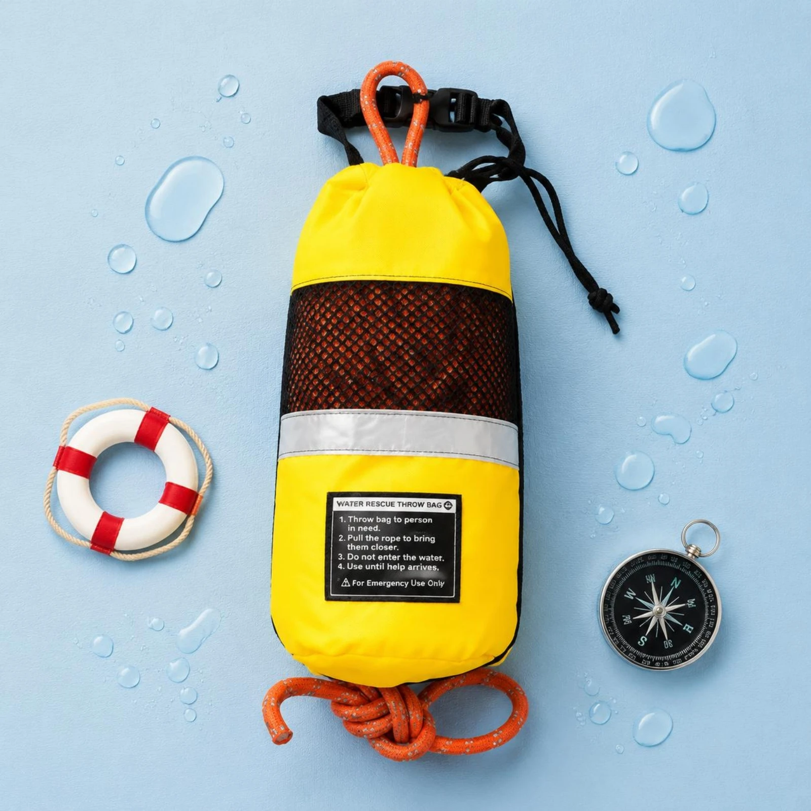Tas Penyelamat Air dengan Tali - Rescue Rope Throw ulasan dan harga