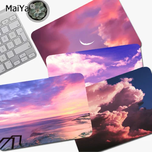 

Pink Cloud Mousepad Anti-Slip Gaming Mouse Pad Gamer Desk Mat Keyboard Pad Decoration Mause Pad Office Desk Accessories