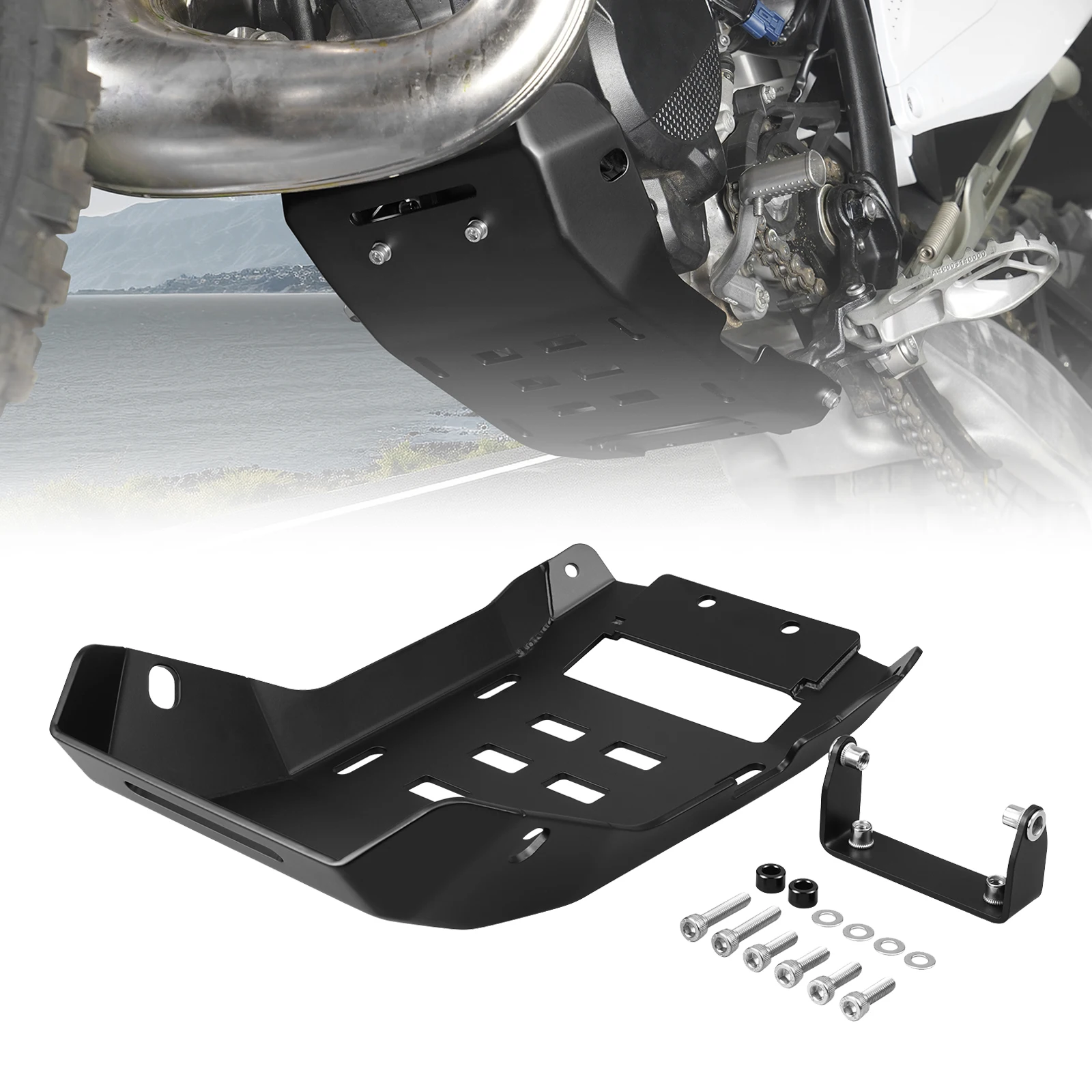 

Engine Bottom Guard Skid Plate Protector For GasGas EC300 EC MC EX 250 300 2024 For Husqvarna TE300 TE250 2024 TX300 2023-2024