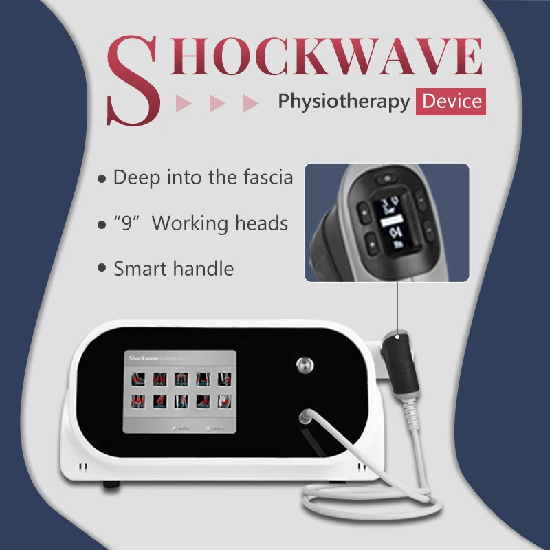 

Shockwave Therapy Machine Pneumatic Ballistic Dot Pain Shoulder Pain Muscle Sore Relief External Massager for Pain Physiotherapy