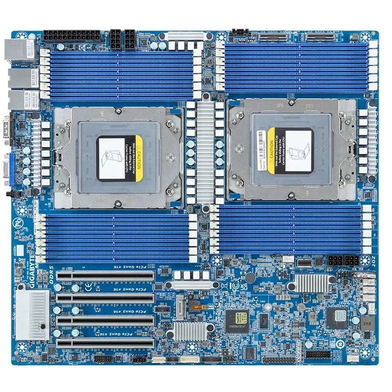 Детали для основной платы сервера рабочей станции Gigabyte MZ73-LM0 AMD EPYC9005/9004 поддерживает процессор 400 Вт. Детали для основной платы сервера рабочей станции Gigabyte MZ73-LM0 AMD EPYC9005/9004 поддерживает процессор 400 Вт.