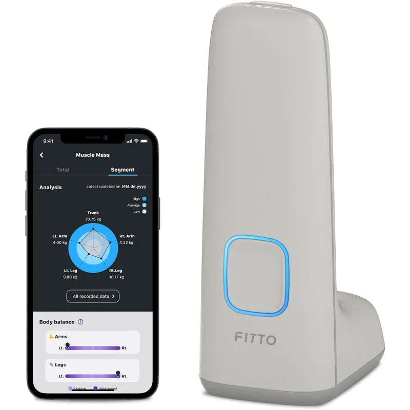 NIRS Muscle Scanner & Tracker with Smart App for Segmental Analysis and Data-Driven Training - Balanced Muscle Management