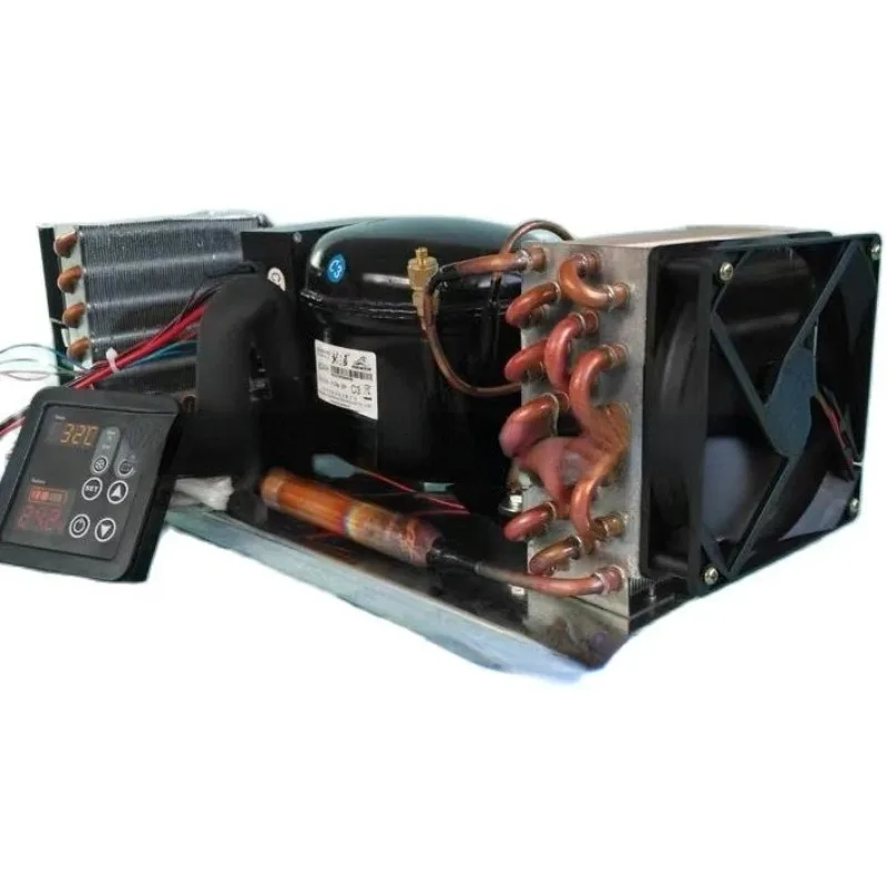 

Bd35a Miniature Cold Air Unit Assembly 12v24v48v Start Refrigeration Miniature Air Conditioning Unit