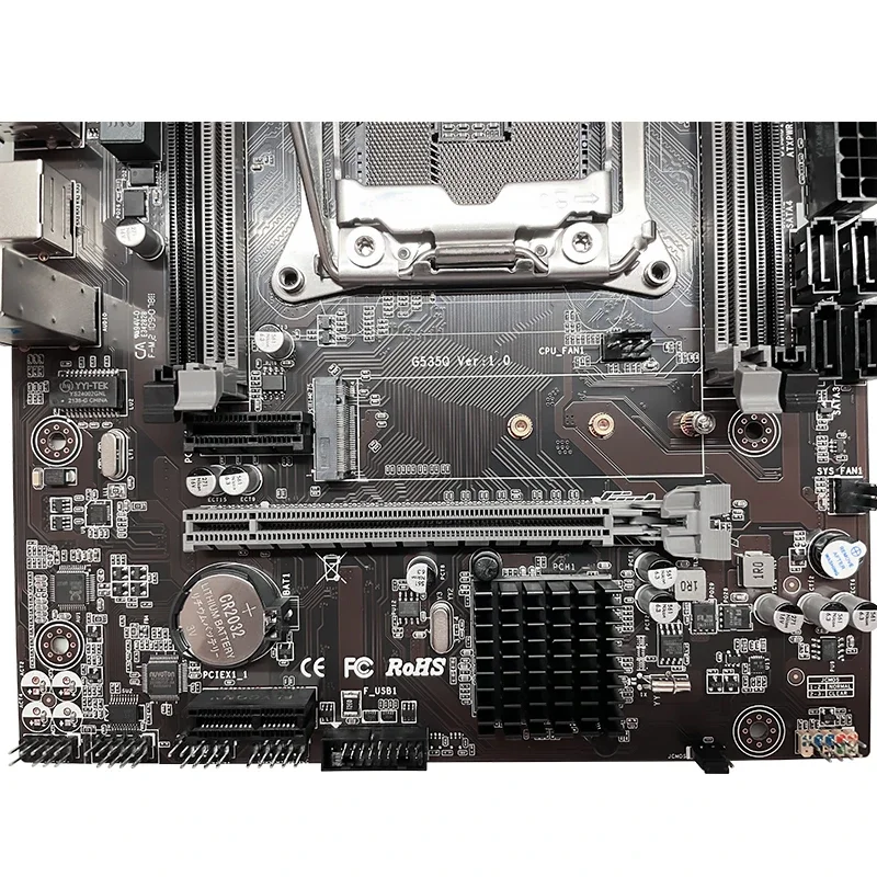 gaming  X99 Chipset 4*DDR3 64GB LGA2011 motherboard support pc Socket 2011-v3 Core i7 / Series processors mother board