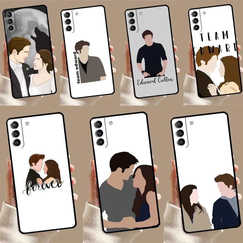 Twilight Edward Cullen Bella Case For Samsung Galaxy S22 S23 S24 Ultra Note 20 10 Plus S8 S9 S10 S20 FE S21 FE Cover