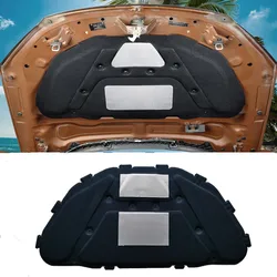 For BMW X1 E84 2010-2015 Car Heat Sound Insulation Cotton Front Hood Engine Firewall Mat Pad Cover Noise Deadener Accessory