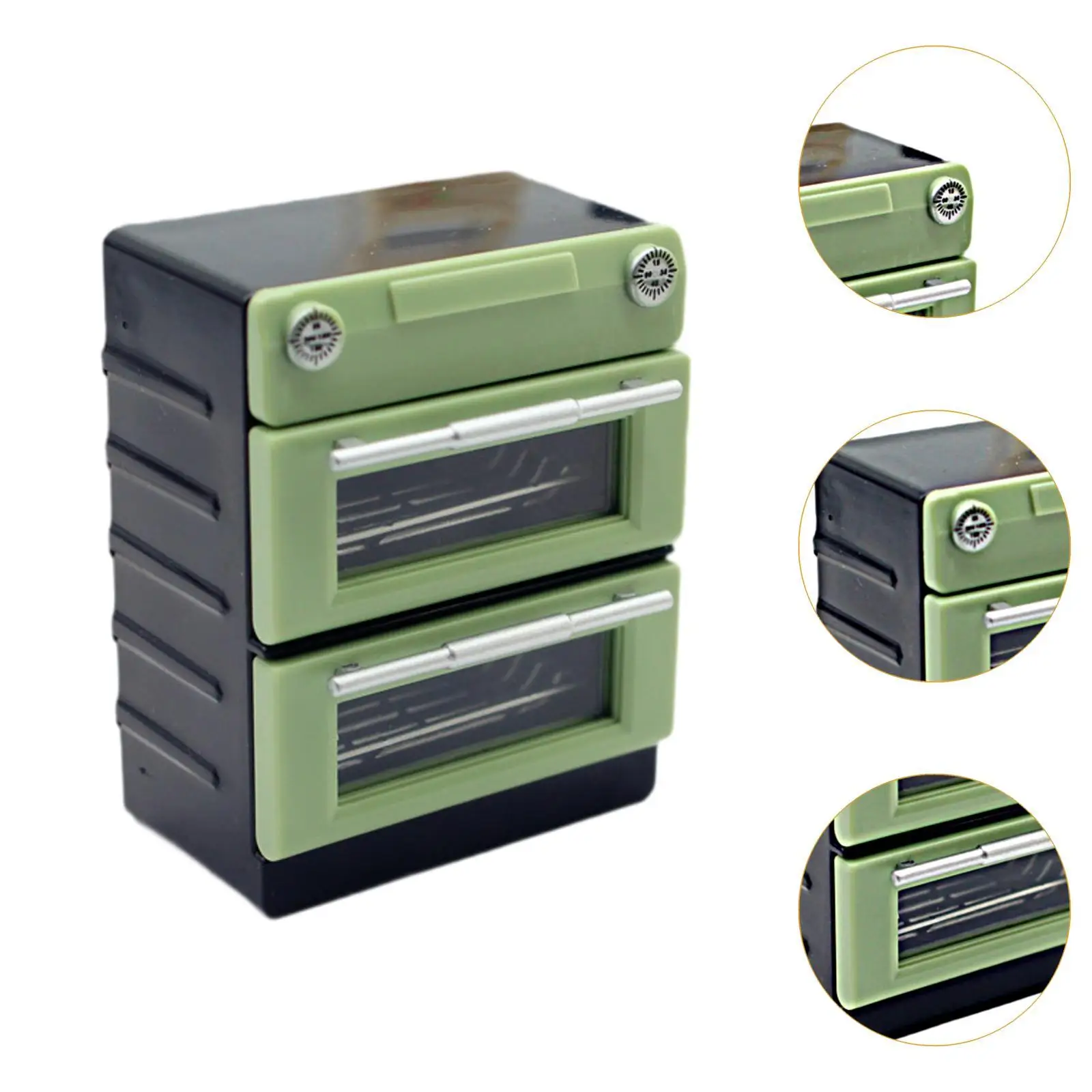 Forno de Dollhouse Infantil, Dollhouse, Cena Modelo, Favor de Festa, 1:6, 1/12