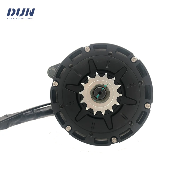 qs138 4000W 90H 72V Peak 13KW 6500RPM Mid-Drive Pully Sprocket  Motor For Dirtbike Moped