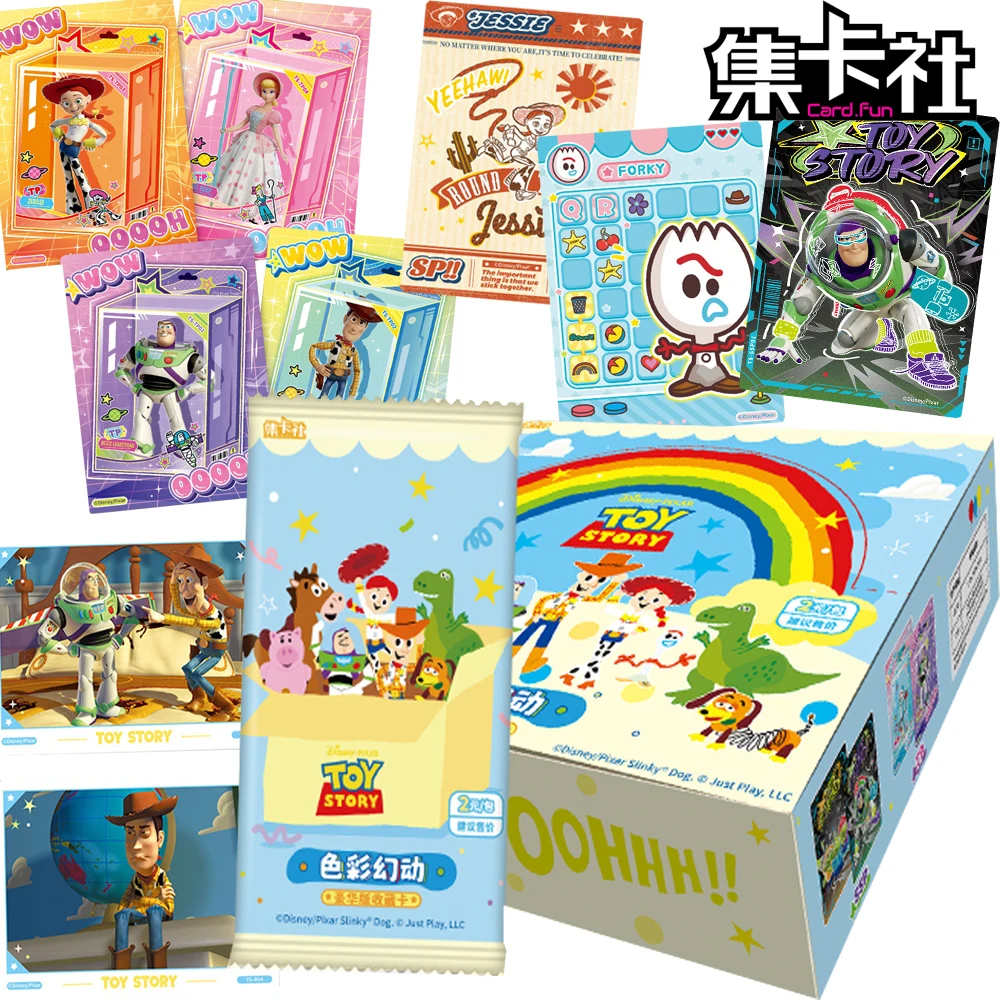 

CARD.FUN Disney Toy Story Collection Cards Unique Creative Design Buzz Lightyear Woody Characters Cards Children Hobbies Gifts