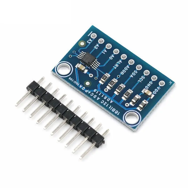 ADS1115 subminiature 16 bit precision analog-to-digital converter ADC development board module SUNLEPHANT DIY of Arduino