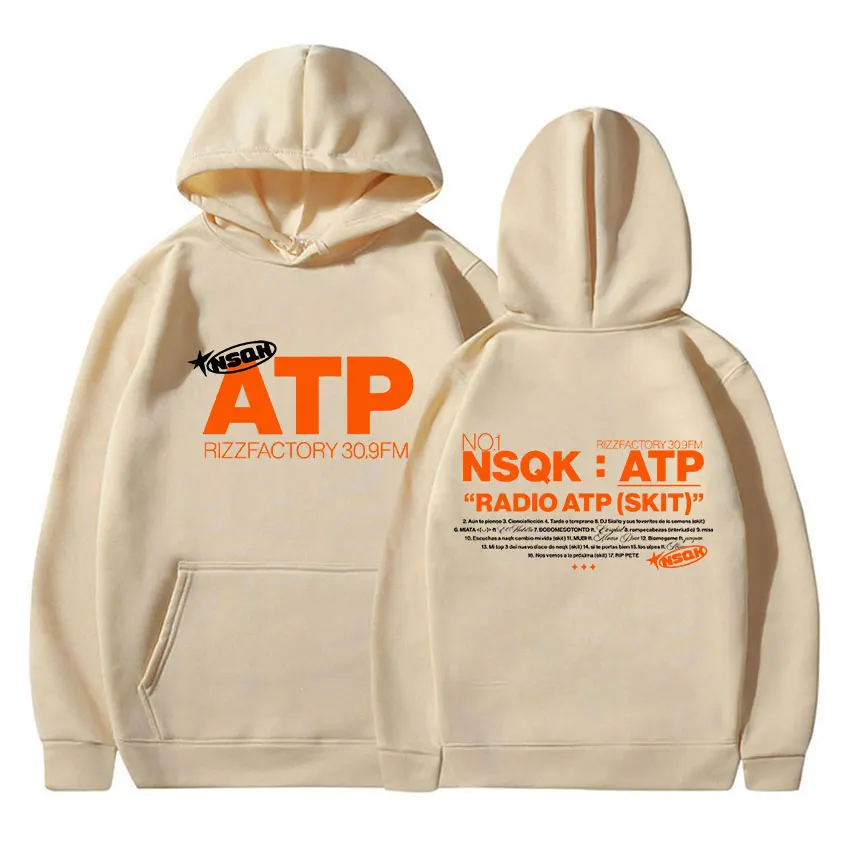 مغني الراب NSQK ATP AUN TE PIENSO ألبوم جديد 2025 هودي الرجال الهيب هوب القوطية كم طويل بلوزات موضة المتضخم الصوف هوديس #6