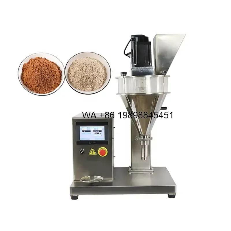 Wmwmnu Automatic Powder Filling 5kg for Bottle Bag Milk Cosmetic Chemical Weighing Dosing Auger Filler