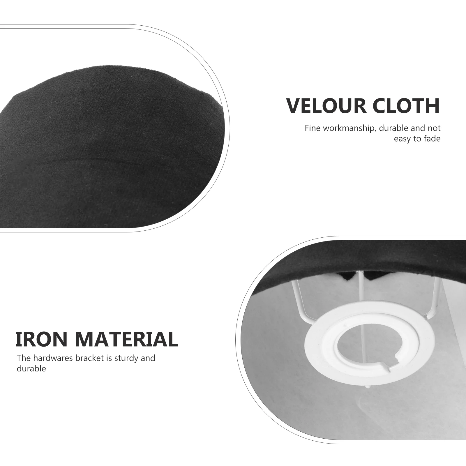 1pc Lampshade Accessory Simple Design Decorative Light Cover For Desk Table Bedroom Lamp Protective Cover Home Use