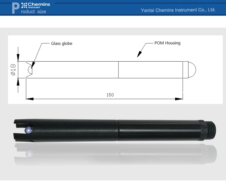 

2026 Online Aquaculture Wastewater pH Sensor Stable Low-Maintenance RS485 Modbus Output IP68 Submersible Probe for RAS