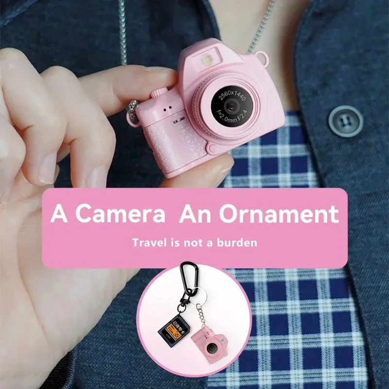 Small Compact Pocket Camera With LED Fill Light Tiny Digital Cam For Self‑Portrait Casual Shooting Life Memory Recording
